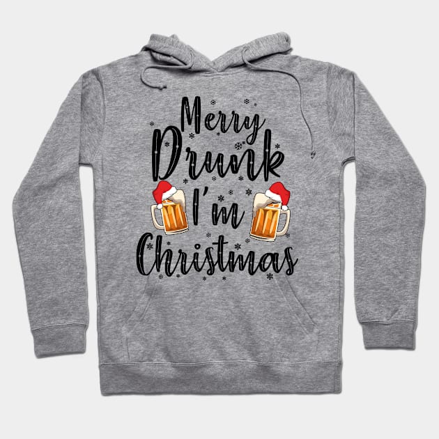 Beer Christmas. Merry Beermas Hoodie by KsuAnn